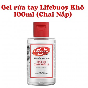 Gel rửa tay Lifebuoy khô 100ml